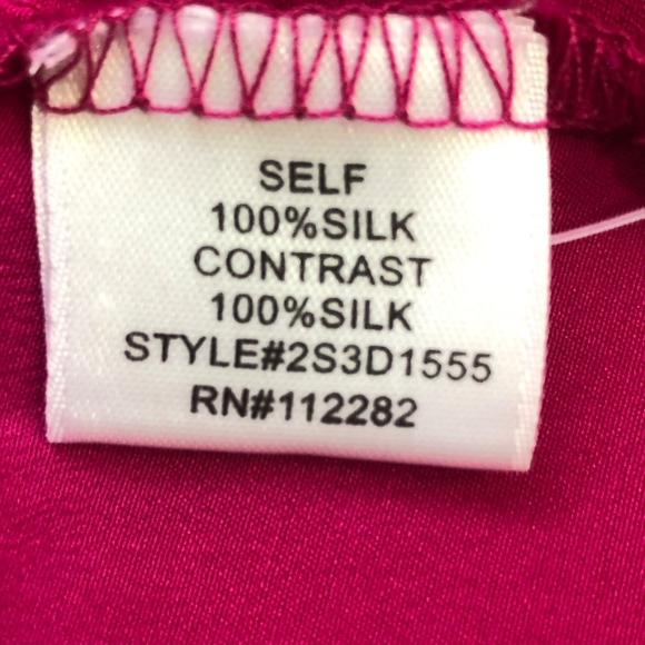 Greylin Melinda Silk Dress Size Small Orange Pink - Picture 5 of 5